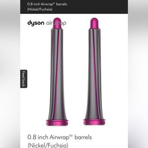 Dyson 0.8 Dyson Airwrap long Barrels